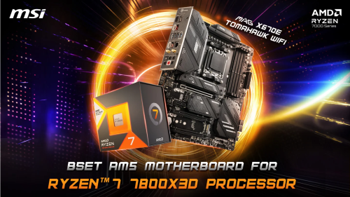 MSI kündigt die Unterstützung der neuesten Ryzen-7000-X3D-CPUs für alle 600er-Mainboards an