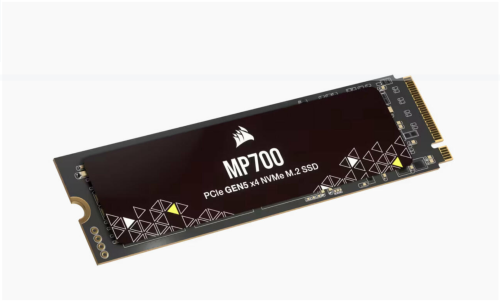 Bild: Corsair MP700: M.2-NMVe-SSD mit dem neuen PCI-Express-5.0-Standard