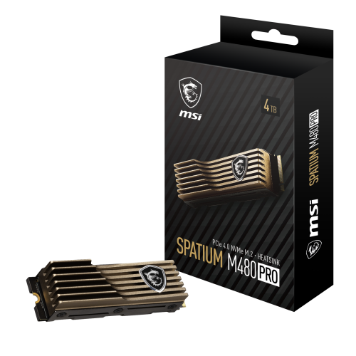MSI stellt neue Performance-SSD-Serie SPATIUM M480 PRO vor