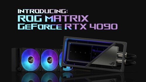 Asus ROG Matrix: Schnelle GeForce RTX 4090 mit 360-mm-AiO-Wasserkühler