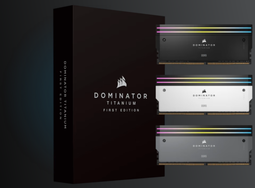 Bild: Corsair Dominator Titanium DDR5: Premium-Speicher im Luxus-Design