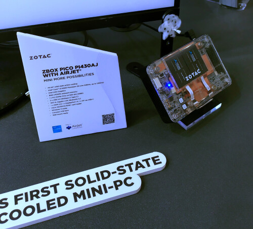 Weltweit kleinste Mini-PC mit aktiver Solid-State-Kühlung von Zotac