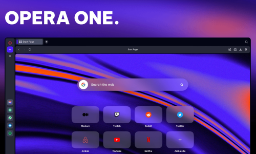 Opera One: Neuer Webbrowser mit integriertem KI-Tool