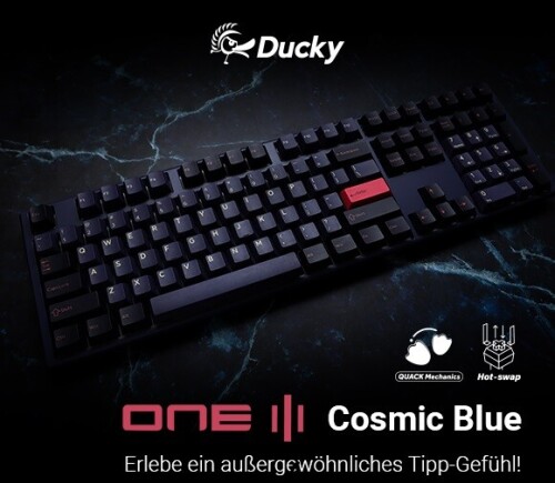 Bild: Ducky One 3: Individuelle Gaming-Tastatur mit Cherry-Switches