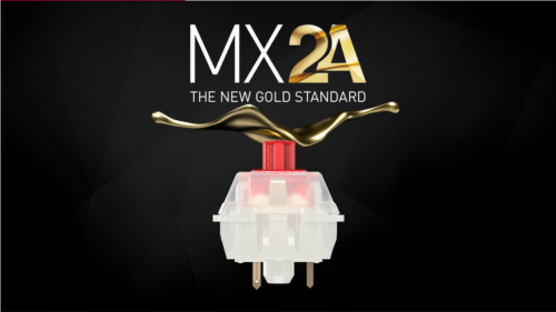 Cherry MX2A: Neue Gold-Schalter mit Ringfettung für Tastaturen