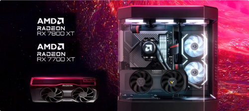 AMD präsentiert voreilig Referenz-Design der RX 7800 XT und RX 7700 XT