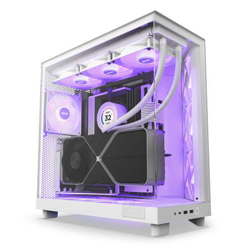 01 H6 Flow RGB white with System