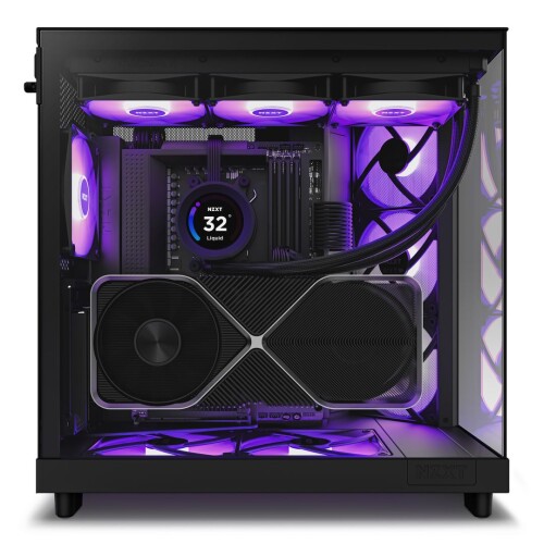 10 H6 Flow RGB black with system
