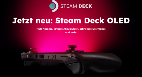 Steam Deck OLED: Neue Version mit mehr Leistung und besserem Bildschirm