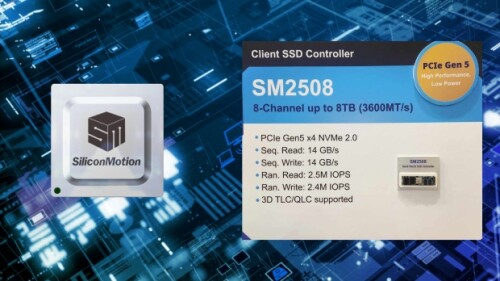 SSDs: Schneller PCI-Express-5.0-Controller von Silicon Motion mit besserer Effizienz