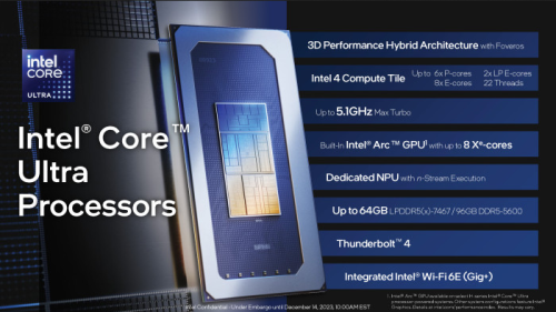 Intel Meteor Lake: Neue Prozessoren für Notebooks mit KI-Features