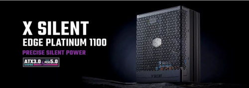 Cooler Master X Silent Edge: 1.100 Watt Netzteil ohne Lüfter
