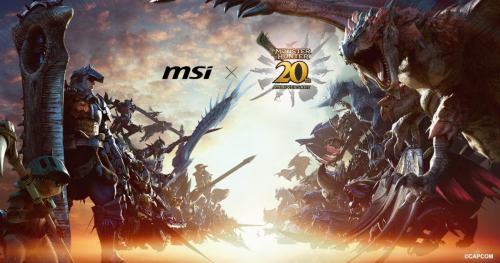 Bild: MSI und Capcom intensivieren Zusammenarbeit mit neuen Monster-Hunter-Produkten