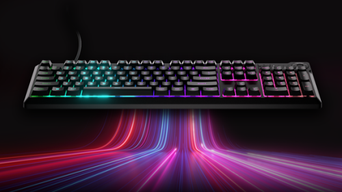 Bild: Corsair K55 Core: Günstige High-Performance-Tastatur mit RGB-Beleuchtung