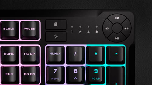 Corsair K55 Core: Günstige High-Performance-Tastatur mit RGB-Beleuchtung