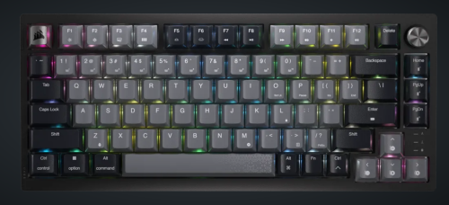 Bild: Corsair K65 PLUS WIRELESS: Gaming-Tastatur im 75-Prozent-Design