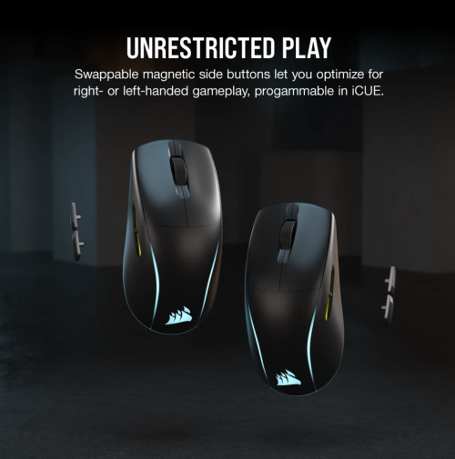 Corsair M75 and M75 Wireless: Gaming mice that can do more than they look