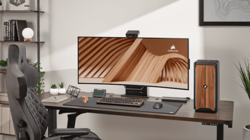 CORSAIR ONE i500-PC: Absoluter High-Performance-PC im kompakten Design mit Holz-Gehäuse