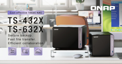 QNAP TS-432X und TS-632X: Zwei neue 10GbE NAS