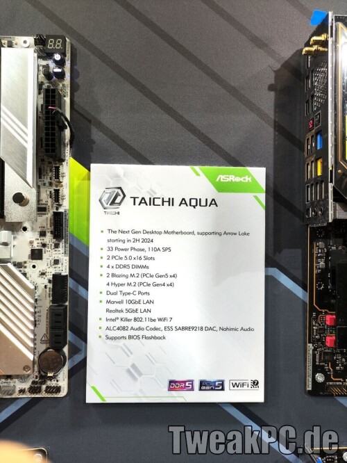 ASrock Z890 Taichi OCF - OC Formula kommt zurück und weitere Z890 Motherboards