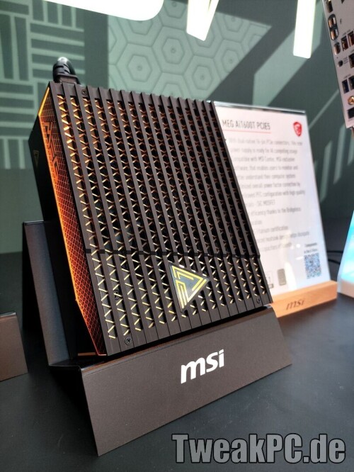 MSI: MEG Ai1600T PCIE5 - Neues Titanium Highend Netzteil im außergewöhnlichen Design