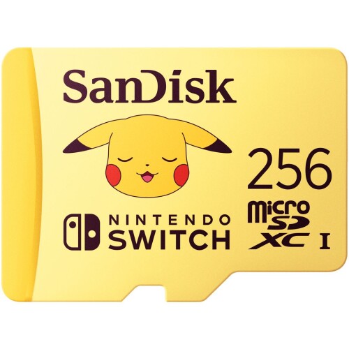 SanDisk Pokémon microSD Speicher - für manche auch Sammlerkarten