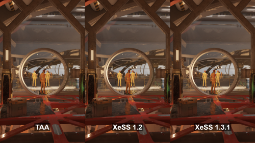 XeSS 1 3 1 comparison image high quality