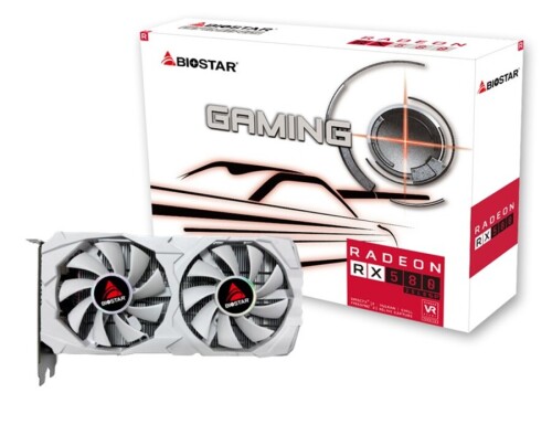 Biostar bringt Radeon RX 580 White als Neuauflage auf den Markt