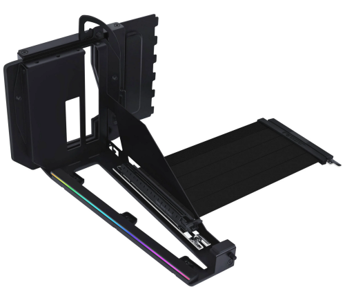 Bild: Flexible GPU-Montage im Gehäuse: LIAN LI präsentiert das Multi-Directional Vertical Bracket
