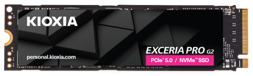 Bild zu KIOXIA EXCERIA PRO G2 - PCIe-5.0-SSD Kompromisslose Leistung für Enthusiasten KIOXIA EXCERIA PRO G2 - PCIe-5.0-SSD Kompromisslose Leistung für Enthusiasten