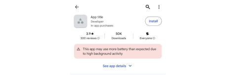 Google warnt künftig deutlicher vor Android-Apps mit hohem Akkuverbrauch