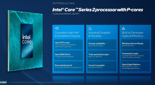 Bild zu Intel stellt Core Series 2 vor und bringt neue 12-Kern-CPUs für Sockel 1700 Intel stellt Core Series 2 vor und bringt neue 12-Kern-CPUs für Sockel 1700