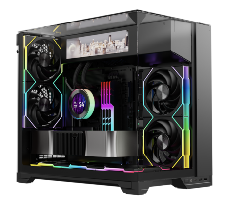 Bild: LIAN LI O11 VISION M: Dreiseitiges-Glas-Design und optimierter-Airflow im kompakten mATX-Format