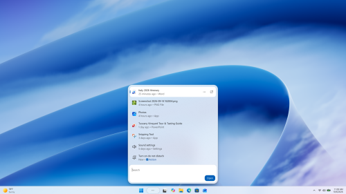 Bild zu Komplett neue Windows 11 Suche: Microsoft macht die Taskleiste zur KI-Steuerzentrale Komplett neue Windows 11 Suche: Microsoft macht die Taskleiste zur KI-Steuerzentrale