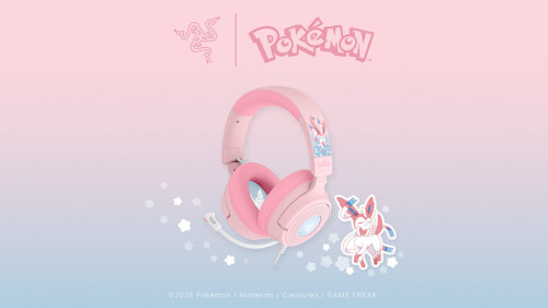 Charizard, Lucario, Sylveon: Razer feiert 30 Jahre Pokémon mit drei Gaming-Headsets
