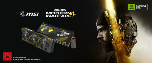 Bild zu MSI bringt limitierte RTX 5080 als Call of Duty: Modern Warfare 4 Edition MSI bringt limitierte RTX 5080 als Call of Duty: Modern Warfare 4 Edition